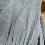 Vanessa Bruno Rosalba Long Sleeve Mini Dress Blue Size 36 Size Small Photo 6