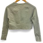 Aerie Offline by  Seamless Long Sleeve Crop Top Workout Top With Pattern Size L Photo 1