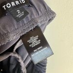 Torrid Women’s  Pleated Tapered Grey Dress Pants Size 2X Photo 5