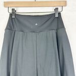 Halara  Breezeful High Waisted Skirt Size XS NEW Black High Low Ruffle Flowy Photo 5