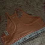 Nike  Peach Sports Bra with Logo Band Photo 2
