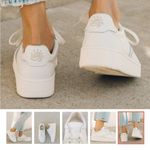 Soludos New  the Roma classic white leather sneaker shoe womens size 10 Photo 3