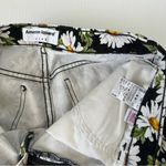 American Apparel High Waisted Shorts Black Floral, 26 Photo 11