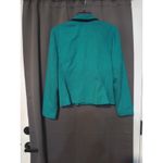 Kasper for A.S.L Women's Teal Blazer, Vintage Size 6 Jacket, Classic Outerwear Photo 1