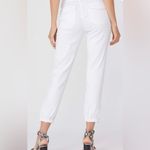 Paige Mayslie Jogger Women’s White Zipper Ankle Pants Size 29 Photo 1