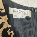 Kay Unger  Animal Print Knee Length Dress 4 Photo 1