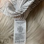 Athleta ARRIVAL TANK Size Medium AMARA STRIPE WHITE Photo 6