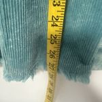 Rock & Roll Denim Corduroy Shacket Teal Acid Wash Snap Shirt Jacket Western Lg Green Photo 7