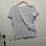 C&C California  Lavender and White Striped Tee Photo 2