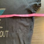 Isaac's Designs Girls Night Out Shirt Womens Small Embellished Cocktails McBling Black Photo 8