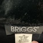 Briggs New York Briggs black velvet shirt Photo 1