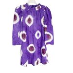 Sea New York Tie Dye Mini Dress Purple Size 8 Photo 6