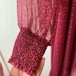 MISA Los Angeles NWT Misa LOUISA DRESS Cardinal Tile Tamarind XS Photo 13