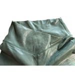 Aerie Offline Shiny Liquid Metallic Leggings High Waist S P CH Green Photo 5