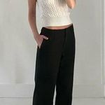 J. Bailey Cable Knit Sweater Vest Size 7 White Photo 2