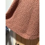 POL  Women's Cowl Neck Knit Sweater Size Medium Brown Mocha Textured Cozy Photo 5