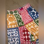 Farm Rio  wide leg crop pants linen tropical casual resort printed boho fall Photo 5