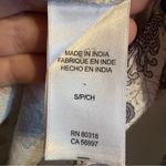 Lucky Brand  Top Womens Size S Tan Brown Babydoll Cottagecore Long Sleeves V-Neck Photo 3