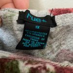 Rue 21 Dress Off The Shoulder Floral Print Gray Rose Casual Long Sleeve Photo 6