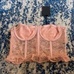 NBD Nicole Strapless Top in Dusty Pink Medium Photo 3