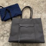 Rebecca Minkoff Gray Structured MAB Tote Bag Photo 0