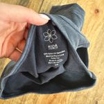 Aura  Tank Top Ribbed S/M Blue High Neck Photo 2