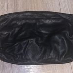 Antique vintage black Italian leather clutch Photo 3