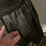 Soprano  gorgeous black and gold skater dress with pockets. EUC. Photo 7