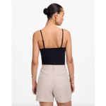 Madewell Pintucked Shorts in 100% Linen Oat Beige High Rise Vacation US 12 NWT Photo 3