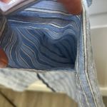 J Jill‎ Love Linen XL Blue White Striped Button Front Midi Shirt Dress J. Jill Photo 1