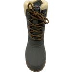NWT Cougar Waterproof Lace Up Winter Boots Carlisle Olive Quilt Green Size 8 Photo 3