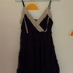 Sweet Journey Lace Navy Dress Photo 0