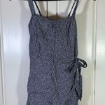 Hollister California Smocked Floral Print Romper Navy White Size S Photo 0