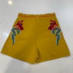 Latroupe Floral Embroidered Shorts in Mustard (1) EUC Yellow Size undefined Photo 1