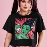 Romwe Lady Frankenstein Selfie Tee NWT! Photo 0