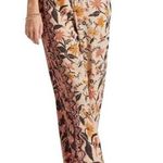 Anthropologie Womens Smocked Balloon Leg Pants Floral Print Size 10 Photo 0