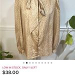 Evan Picone Pink Floral Blouse with Bow | Size 12 Photo 7