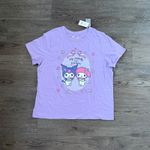 Sanrio  My Melody and Kuromi Short Sleeve Graphic T-Shirt Size XL - Purple - NWT Photo 3