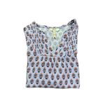 Matilda Jane Delicate Topiary Lavender Blouse floral preppy cottage sz S Photo 9