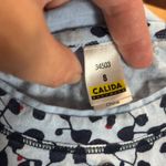 CALIDA blue berry long sleeve night shirt size Small Photo 5