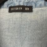 Cotton On  Lightweight Denim Shirtdress - Size M Photo 2