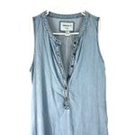 Forever 21 S Dress midi chambray sleeveless soft denim lightweight light Wash Photo 2