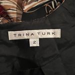 Trina Turk tropical print peplum blouse Size 2 Photo 4