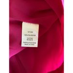 House of Harlow 1960 Hot Pink Satin Pull Up Wide Leg Pants Elastic Waist Sz S Photo 7