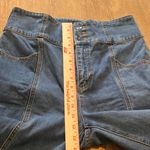 Kate Spade  High Waisted Cropped Flare Denim‎ Jeans Stretch Sz 28 Photo 6