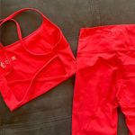 LC Lauren Conrad Lauren Conrad Cherry Red Set Photo 0