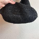 Laggo Raffia bag with braided shoulder strap Black Photo 2