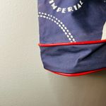 Vintage BIG SHOE BY IMPERIAL Blue Red White Shoe Detail Zip Up Gym Travel Bag Photo 4