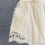 Rue 21 White Rayon Shorts w/ Lace Trim Sides Photo 2