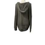 Chenault Open Waffle Knit Lightweight Hoodie Military Green Sweater 2X Photo 6